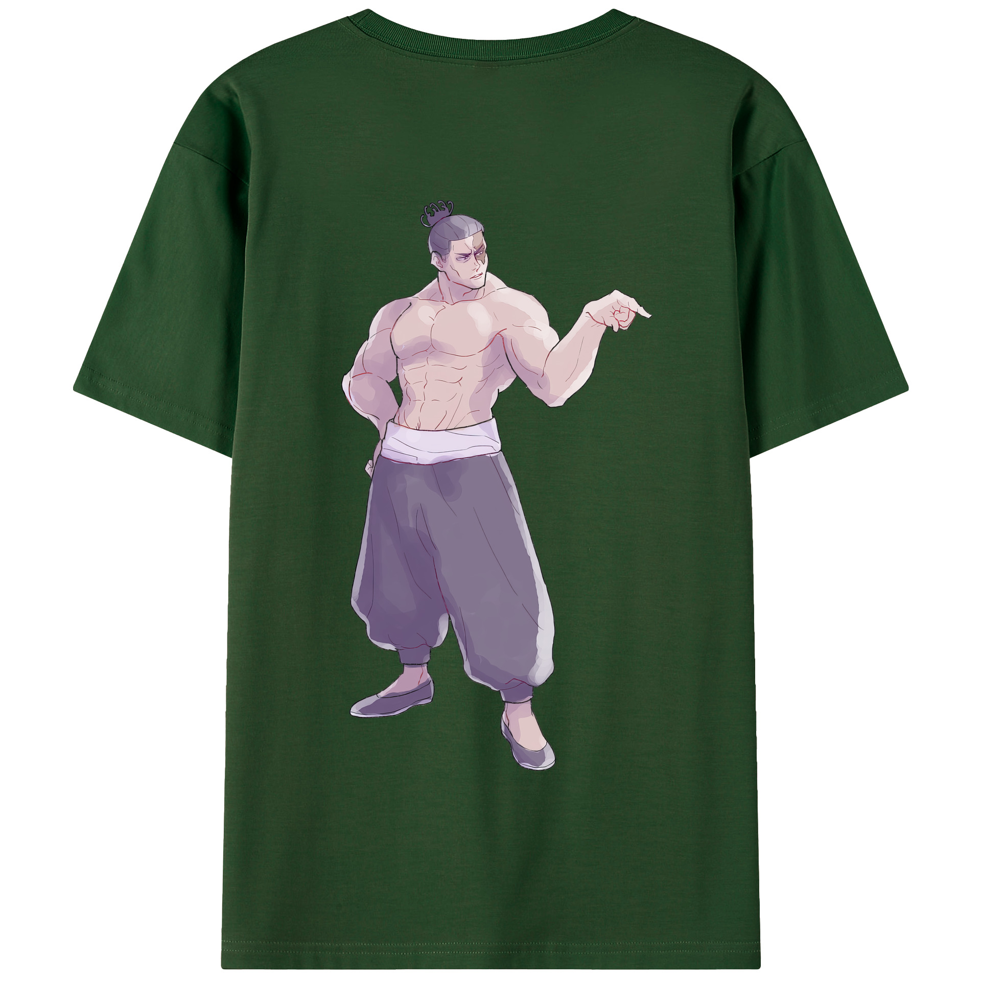 （画像用） 呪術廻戦 Jujutsu Kaisen 綿100％半袖Tシャツ（背面プリント）